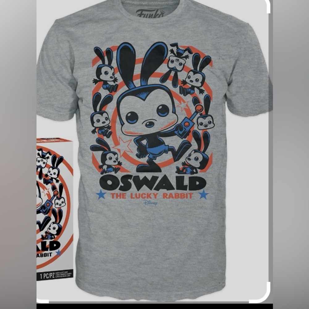 Disney Oswald the Lucky Rabbit Adult  Pop! T-Shirt
Disney Funko T-Shirts